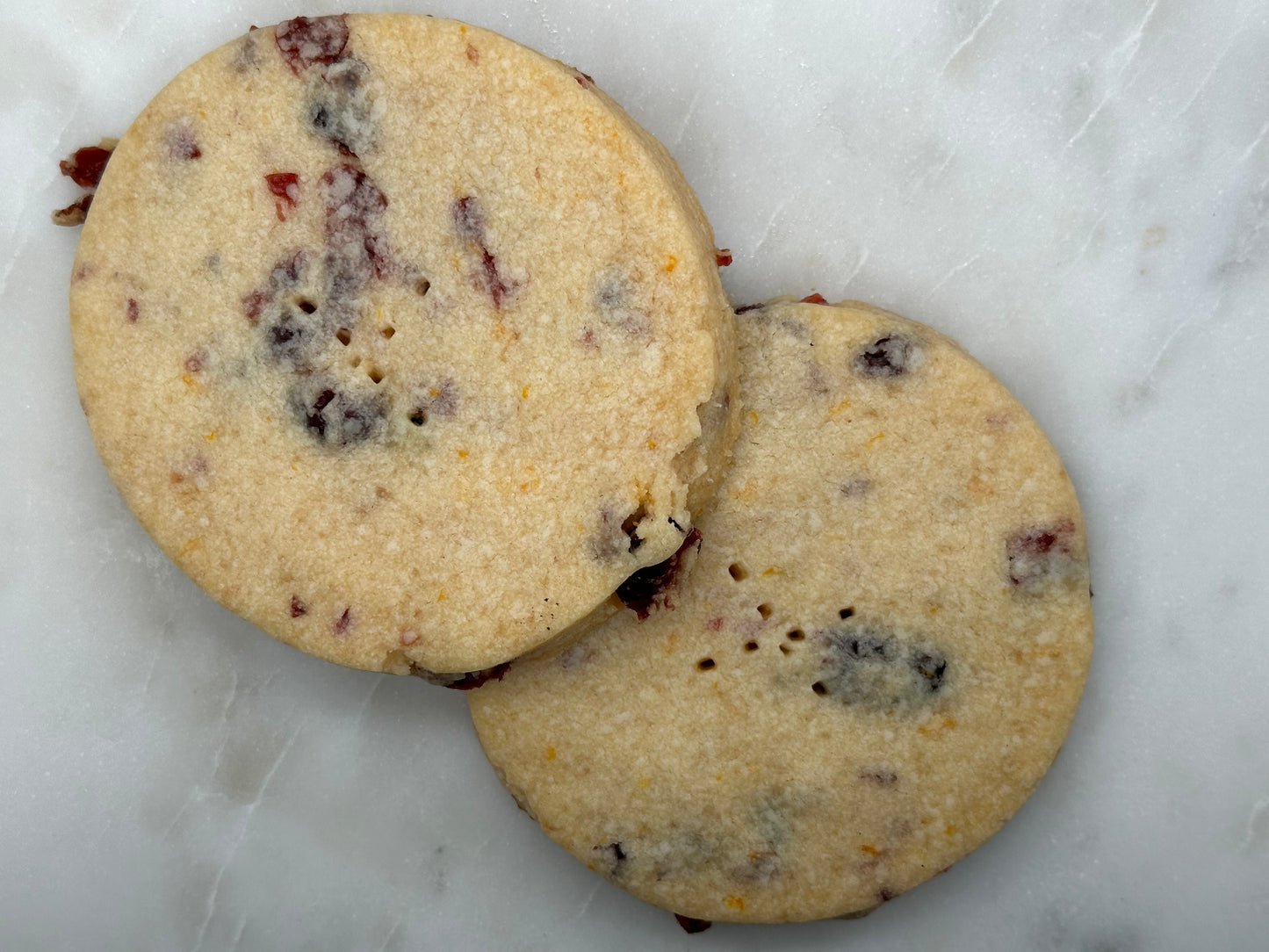 Bite Me Shortbread - Cranberry Orange